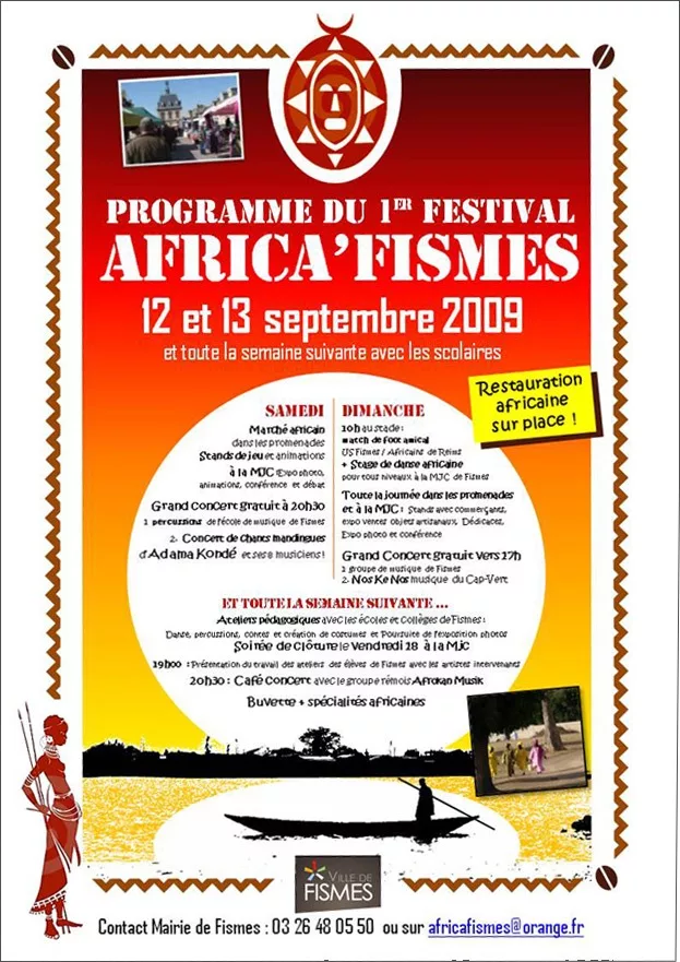 Affiche africafismes 2009