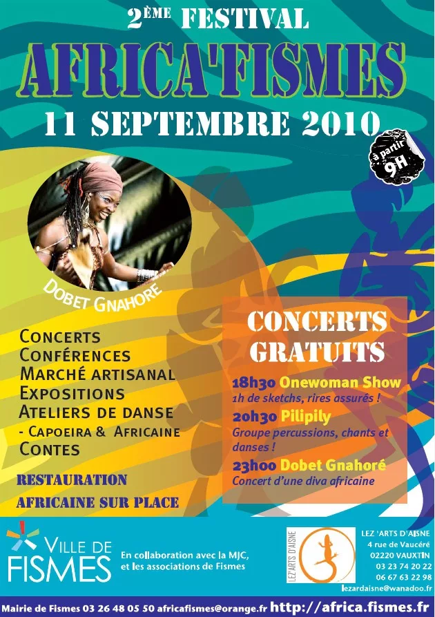 affiche africafismes 2010