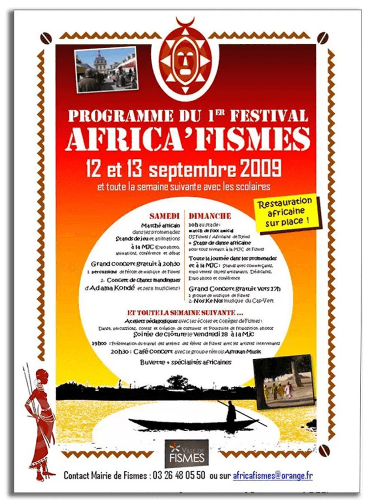 Affiche Africa'Fismes 2009