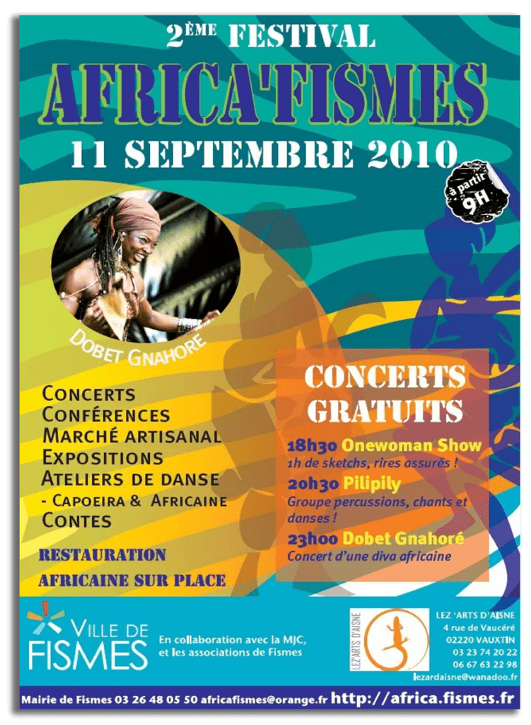 Affiche Africa'Fismes 2010