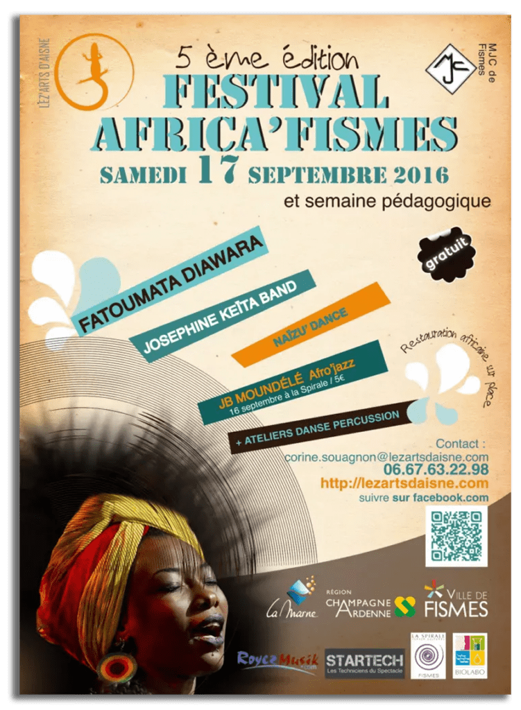 Affiche Africa'Fismes 2016