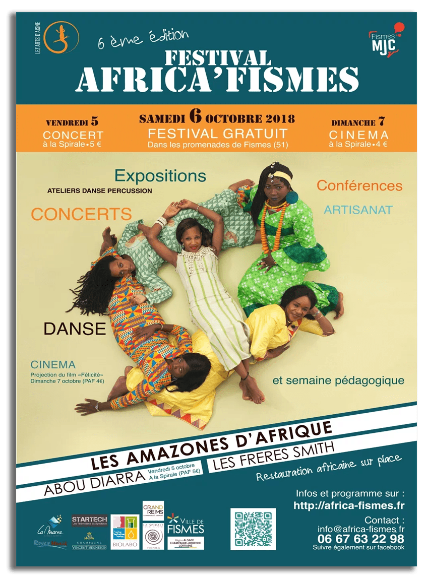 Affiche Africa'Fismes 2018