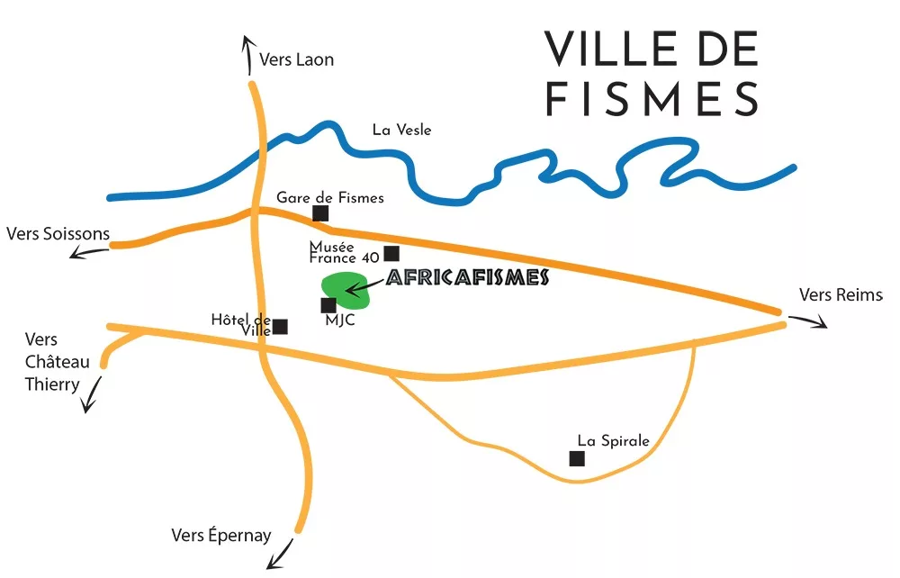 Carte Africa'Fismes