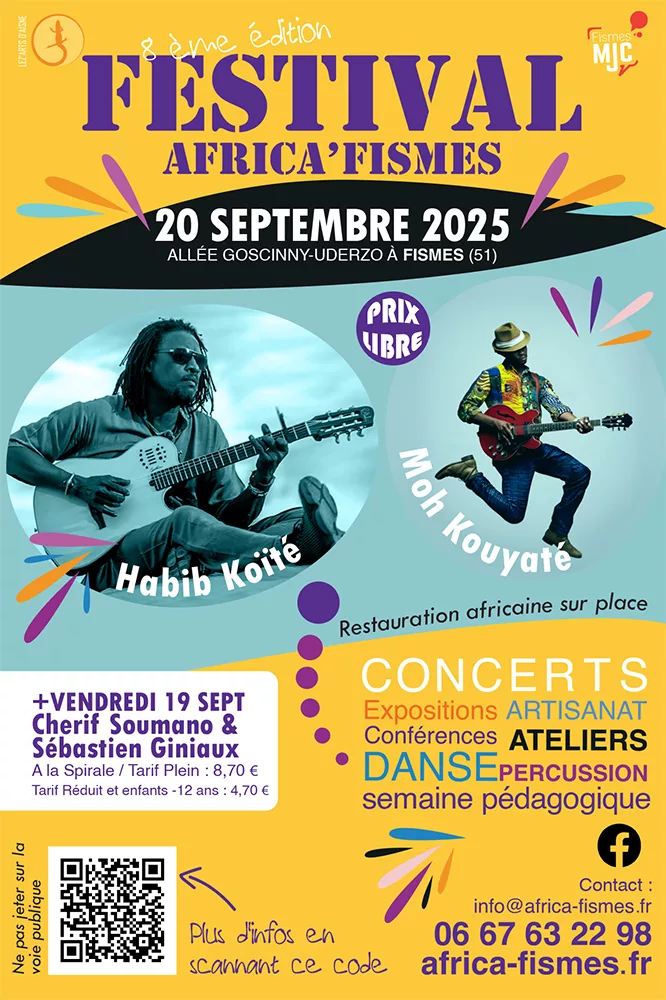 flyer africa'fismes 2025