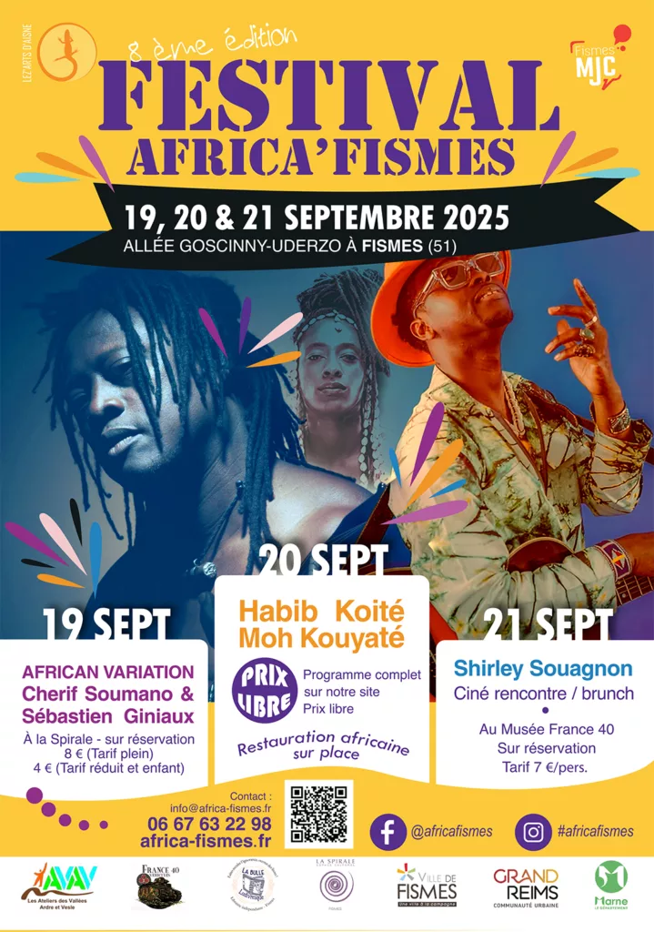 Affiche Africa'Fismes 2025